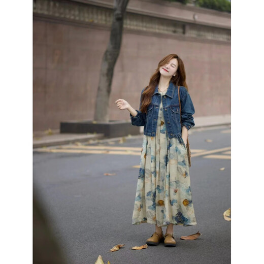 Feilifan Automn Dress Women's 2025 Autumn NOUVEAU SUPPRIMATE
