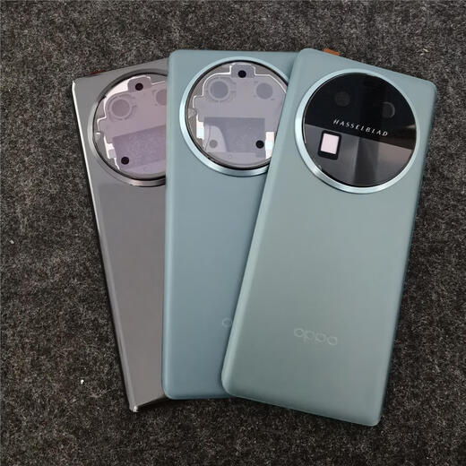 OPPO is suitable for OPPO findx3 original back cover findx5 glass x6pro pure original mobile phone battery cover back shell findx3/x3pro-mirror black glass back cover