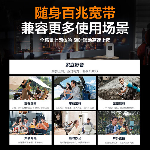 Wifi portátil Table Pigeon, un año de datos gratis, wifi inalámbrico móvil de 5 Ghz6, sin necesidad de almacenamiento previo, sin tarjeta, tráfico ilimitado, red 4, tesoro de Internet montado en el automóvil, nuevo modelo 2025, versión competitiva de 5 Ghz, una batería adicional + wifi de seis núcleos, velocidad de red rápida