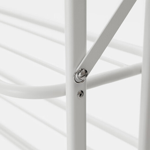 MUJI convenient foldable iron shoe rack, simple shoe rack storage, 1 minute assembly, size/length 68*width 25*height 88cm