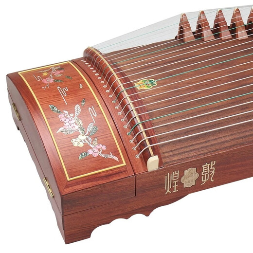 Dunhuang Marke Dunhuang Guzheng Dunhuang Brand 694KK Series Performance Examination Klavier Guzheng Shanghai Nationales Musikinstrumentfabrik 1 20694ll Hongdou South Country (vollständige Set von Accessoires)