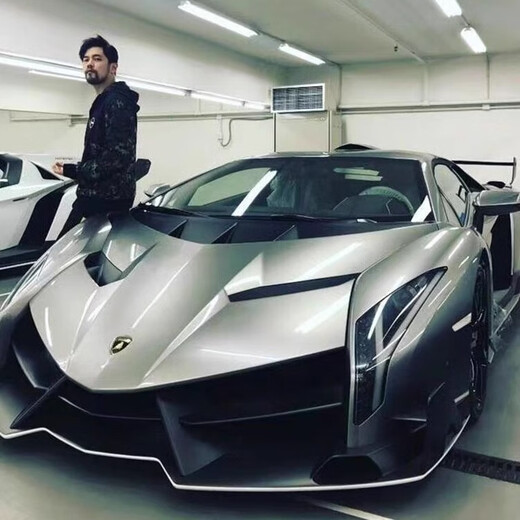 Xiaoyingxing (xiaoyingxing) Lamborghini two-seater children's electric car four-wheel remote control car four-wheel drive can sit on the baby swing toy top with four-wheel drive white + MP4 display + soft wheel leather seat remote control + 14A battery Genuinely authorized Lamborghini