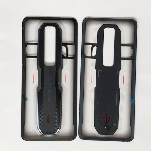 Suitable for Red Magic 7S Pro N 709S N679S Back cover glass Mobile battery rear cover rear case screen Red Magic 7S deuterium front transparent with mirror frame Original rear
