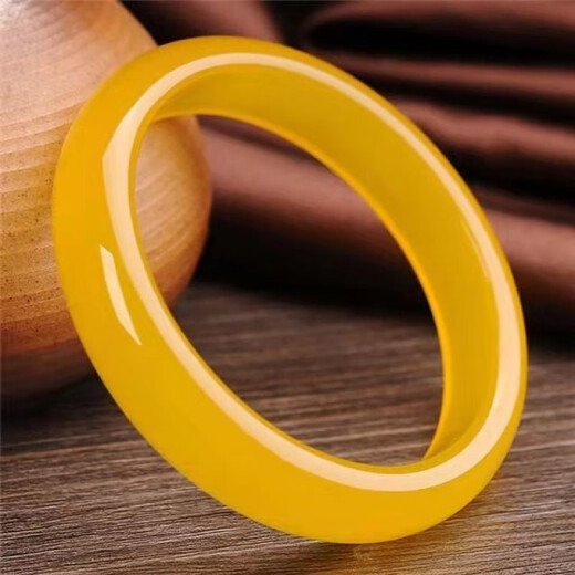 Chengyuanxiang CREORISETIN new generation raw mineral beeswax bracelet raw stone chicken fat yellow beeswax bracelet men's and women's beeswax amber bracelet 64