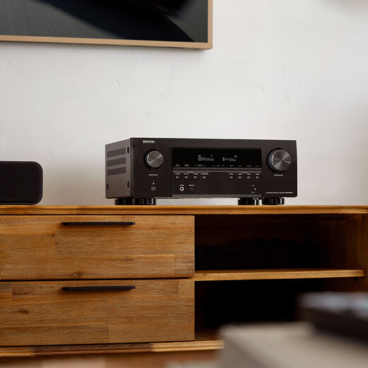 天龙（DENON）AVR-S970H 7.2声道合并式家庭影院功放 8K超高清功放机 杜比全景声 DTS:X WIFI 单声道功率185瓦 AVRS970H