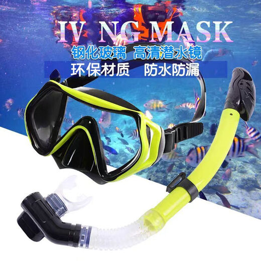 Zailu large-frame swimming goggles high-definition anti-fog diving goggles equipped with nose protection all-in-one men's and women's anti-horizontal light swimming goggles pink goggles - high-definition anti-fog and free earplugs and nose clips