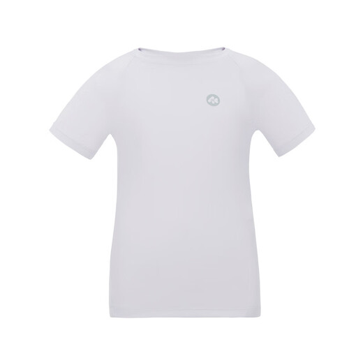 
Aimer kids adore children's T-shirt girl small ice-skin versatile T neutral short-sleeved top wear AK381E761 girl purple AK181E762 160