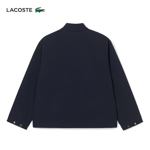 LACOSTE French crocodile men's fashion versatile solid color lapel basic casual jacket | BH1171 HDE/Yuanfeng Blue M /L 180 52