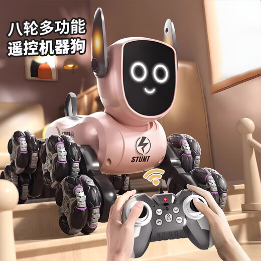 Jingda Spielzeug Fernbedienungssteuerung Maschinenhund Spielzeug intelligent mechanische Fernbedienung Auto Spielzeug Kindergeburtstagsgeschenk
