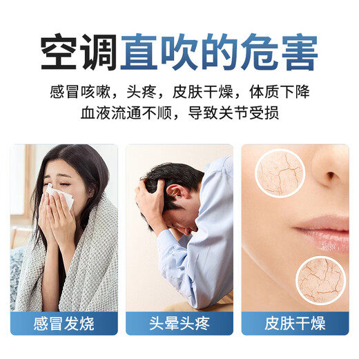 Little Queen central air conditioner windshield ceiling machine anti-direct blow air conditioner block cold wind shield ceiling flower machine office general ceiling ceiling machine baffle 55cm *12 pieces