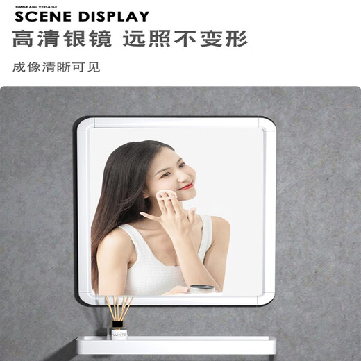 Triangular basin wash basin small apartment bathroom corner pedestal basin mini corner pedestal wash basin household D style pedestal basin + single cooling complete set + mirror 43X43