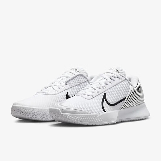 
Nike (NIKE) men's shoes for spring new Zoom air cushion shock absorbing badminton shoes sneakers casual shoes tennis shoes DR6191-101 white and black 42