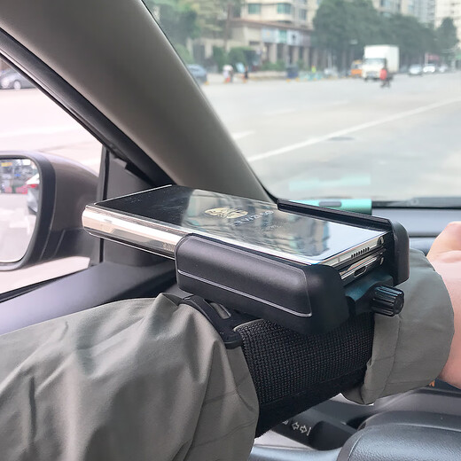 Xushansi is suitable for Didi driving use wrist-type mobile phone holder wristband sleeve to wear on the arm for outdoor live streaming Folding electric vehicle mobile phone holder