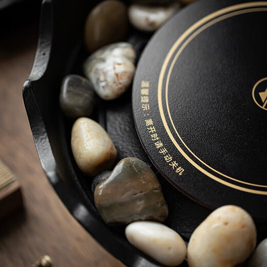 WINTERPALACE furnace-made tea home indoor full set wine-cooking electric ceramic stove roasting tea stove boiling water tea-making set glass teapot electric ceramic stove + mesh + stone + glass pot 1000ml