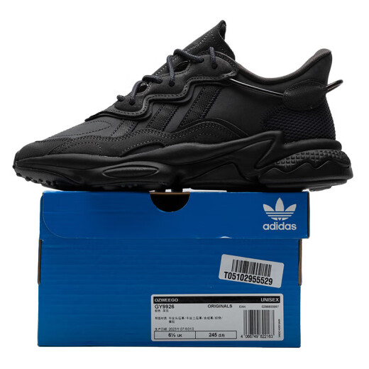 阿迪达斯 （adidas）三叶草休闲鞋男鞋 2025夏季新款OZWEEGO复古运动老爹鞋 9926/深灰/晒图返10 39