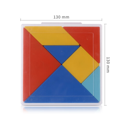 Deli Tangram Géométrique Graphique Mathématiques Enfants Boys and Girls Toys Birthday Gift 74506