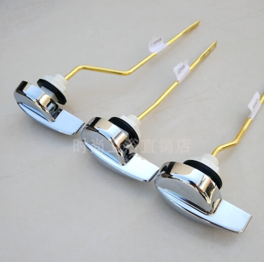 Accesorios de tanque de agua de inodoro personalizado Renjuyi 870 886 854 764 W864B Botón de mango de llave lateral del inodoro 405