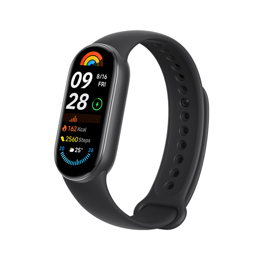 Xiaomi Smart Band 9/9 NFC Version Smart Bracelet Sports Bracelet Blood Oxygen Heart Rate Sleep Monitoring Full Screen Long Battery Smart Bracelet for Men and Women Xiaomi Mi Band 9 Black