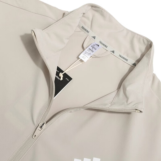 
Adidas women's clothing 2025 spring new TE 3S WOVEN JKT jacket JE6173 shallow khaki JE6173 M