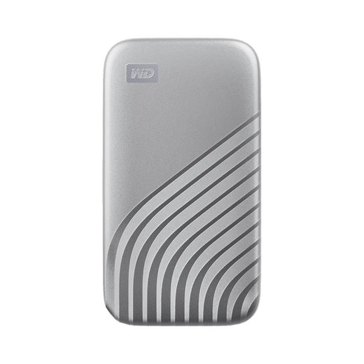 Western Digital (WD) mobile hard disk solid state PSSD type-c interface Xiaobeike mobile phone direct connection laptop external My Passport accompanying Shining silver 1050MB/s 1TB