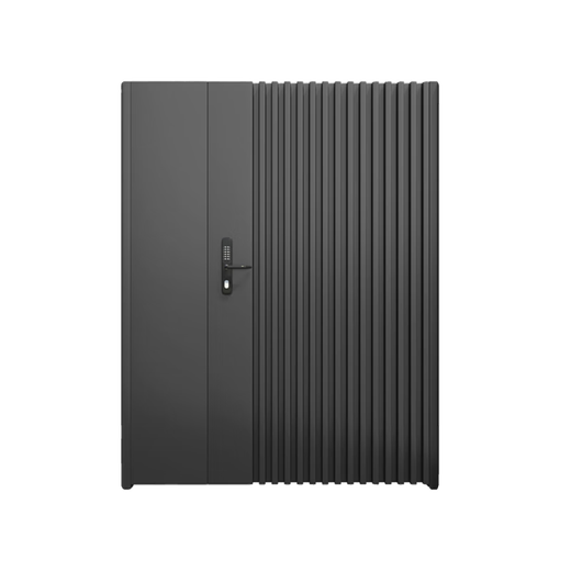 奇立彩铝合金别墅庭院门铁艺不锈钢栅栏电动单双开门户外院子花园门大门 联系客服看更多款式