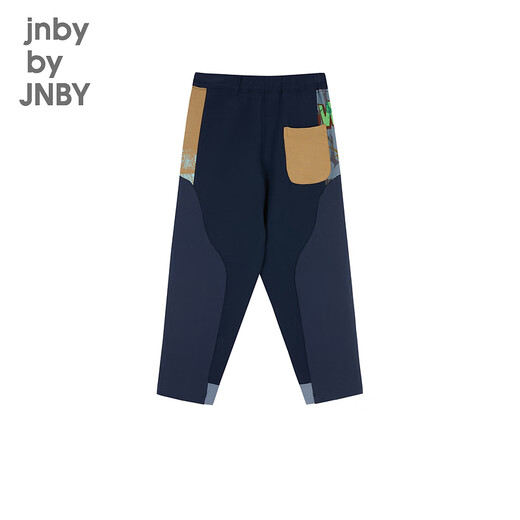 jnby by JNBY江南布衣童装秋装日常休闲束脚裤卫裤运动裤男女童儿童1NBE13660 414/蓝藏青 130 cm