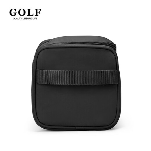Golf (GOLF) toiletry bag, business trip storage bag, portable cosmetic bag for men and women, multifunctional large-capacity bath bag, elegant black