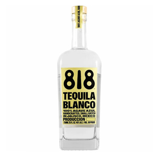 詹娜818金银陈酿龙舌兰酒  肯达尔肯豆詹娜墨西哥进口 洋酒 银标 750mL 1瓶