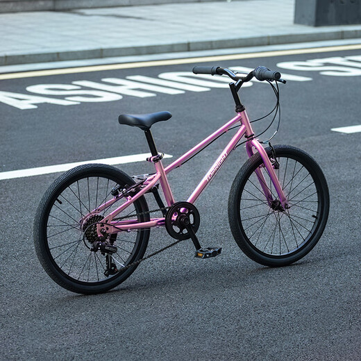 Touareg OCC ultra-light bicycle for children 6-12 years old girls bicycle primary school students New Year's Day gift Hummingbird 20-inch powder