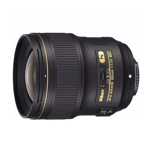Nikon fixed focus large aperture lens 35mm/50/58/85/105/28mm portrait AF-s 28mm f/1.4E lens standard
