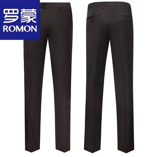 ROMON Men's Tuxedo Slim Suit Suit Stage Performance Chorus Host Groom Wedding Banquet Conductor Suit Black Suit+Pants+Vest Waist Tie 2XL