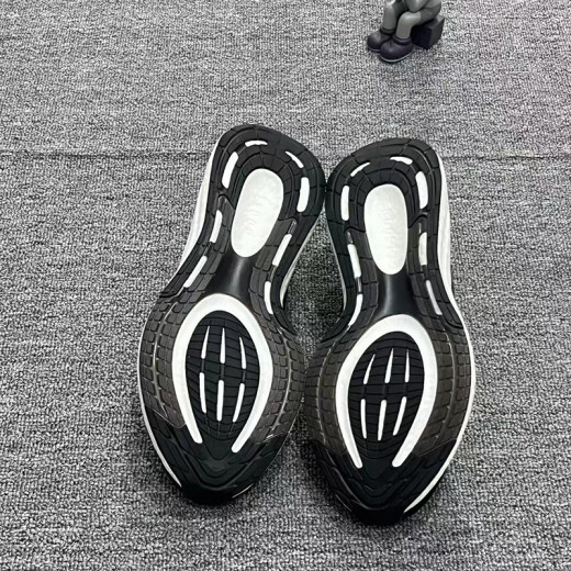 阿迪达斯（adidas）男鞋女鞋跑步鞋秋PUREBOOST23爆米花运动鞋减震回弹休闲鞋IF4840 IF4839/黑色 36