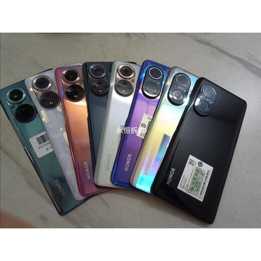 Honor second-hand 50 pure original disassembled back cover 50pro original glass battery cover 50se mobile phone back case Honor 50pro original disassembled 9 new summer amber