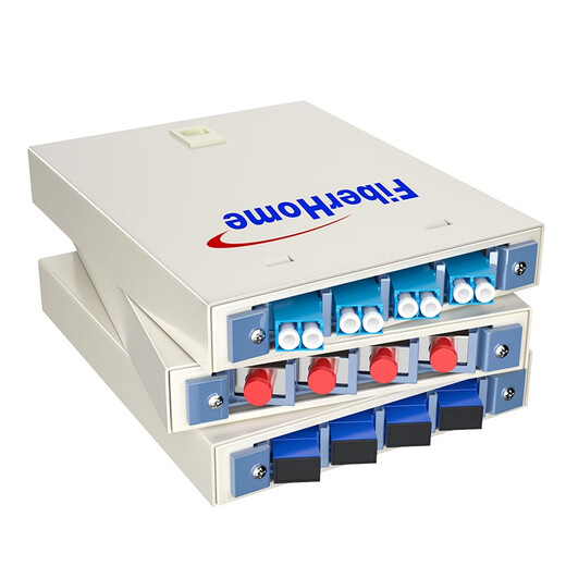 Fiberhome Fenghuo 4-Port 8-Port Universal Fibre Terminal Box Optical Cable Fusion Box Scheibe SC/FC/LC-Schnittstelle Wall Hanging Full FC Single-Mode Full 4-Port