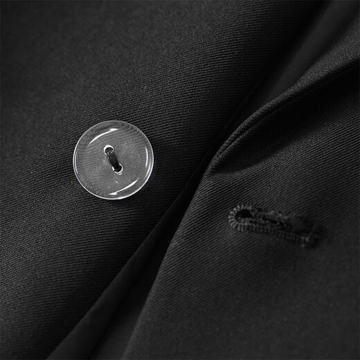 Shandubila Professional Commuting Suit Suit Women's Spring and Autumn Formal Suit Jacket Pants Interview Two-piece Set Black L