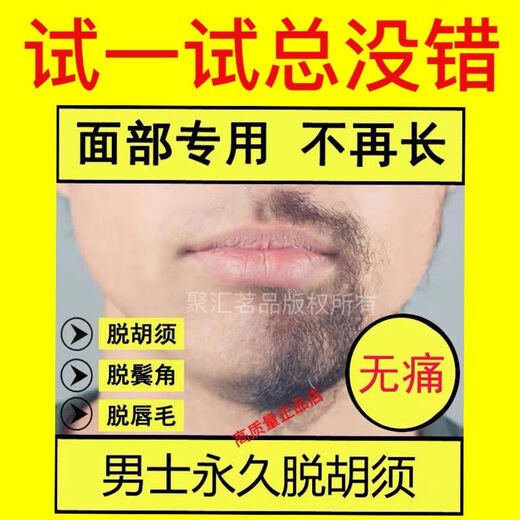Household hair removal instrument for men, beard removal, beard removal, laser freezing point hair removal instrument for men, painless whole body beauty salon, women with sweaty lips, chest and leg hair, enhanced version white (high power, can be used all over the body with beards)