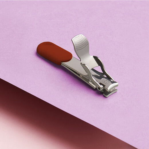 VICTORINOX Nagelknipser aus Edelstahl, 59 mm, multifunktionaler Nagelknipser für den Haushalt, Silber, 59 mm, Silberrot, 8.2050.B1