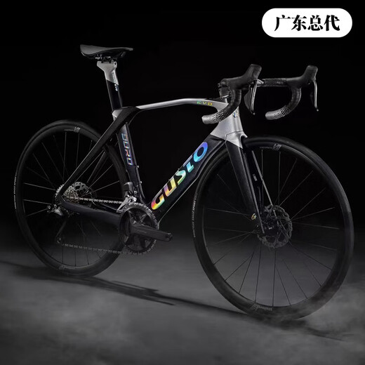 SUNPEED高士特 GUSTO DURO EVO新款空气动力学破风碳纤维公路车电变 车队金 下单联系客服确认尺码库存 SPORT-7170-铝轮/铝把