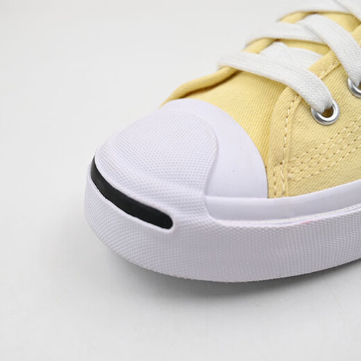 匡威（Converse）Jack Purcell白色帆布 开口笑男女同款休闲低帮板鞋164057C A11964C 35