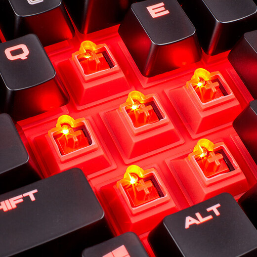 USCORSAIR K68 Mechanical Keyboard Wired Connection Gaming Keyboard Red Axis Single Light Dust and Waterproof Full Size Keyboard K68 Red Axis Red Axis