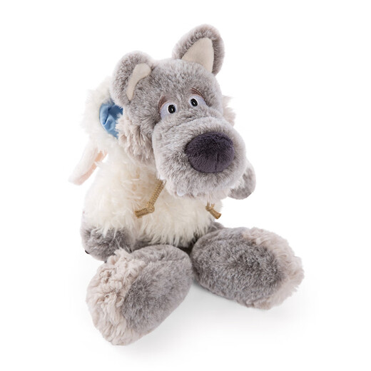 NICI birthday gift birthday doll Ulvi wolf doll plush toy cute pillow plush doll for boys