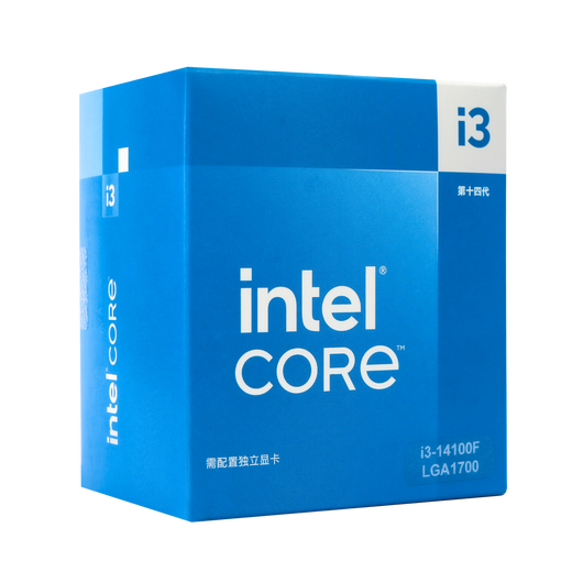 
Intel (Intel) 14th Generation Core CPU Processor Desktop Processor Boxed CPU i3-14100F Boxed [4 cores and 8 threads]