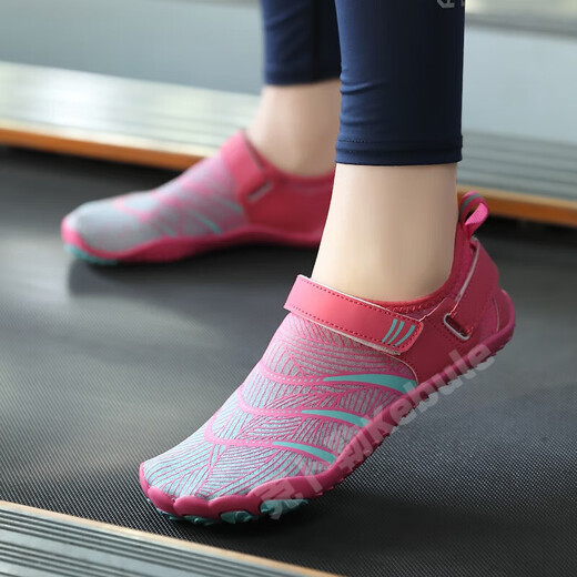 Kebule (kebule) Pilates shoes, power weightlifting squat shoes, treadmill shoes, shock-absorbing, wear-resistant rope skipping shoes, comprehensive training sports shoes, apricot powder 37 235mm