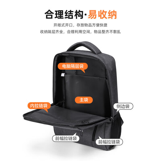 POLO backpack for men business backpack for men schoolbag for college students large capacity business trip commuting 17-inch backpack for computer bag