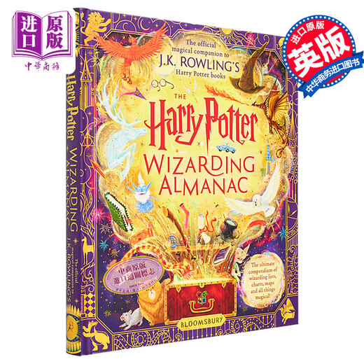 Harry Potter Wizarding Illustrated Official Magical Dictionary Series Encyclopedia English Original The Harry Potter Wizarding Almanac JK Rowling