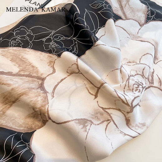 MELLENDA KAMAR SITE WEB OFFICIEL SILK Écharpe 2025 NOUVEAU ÉCRULE STEMBRE STEMBRE CADEAU DE FACRE DE MELORS MERNIFICATION à la mode et polyvalente pour mère [rose clair] Gift haut de gamme haut de gamme pour petite amie et femme