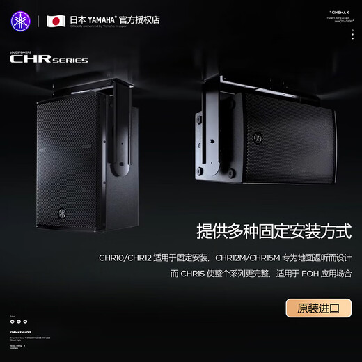Yamaha (YAMAHA) CHR10/12 Original imported professional stage audio passive karaoke speaker CHR12
