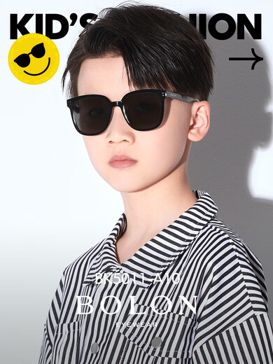 暴龙（BOLON）儿童太阳镜儿童眼镜青少年男女童个性TR墨镜BK5010&BK5011 【猫眼形】BK5010A16