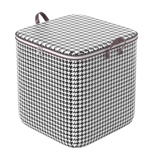 Kunfeng quilt clothes storage box home wardrobe large capacity large houndstooth storage bag fabric storage box artifact oversized 180L-storage box [thousand-framed bird style] single pack