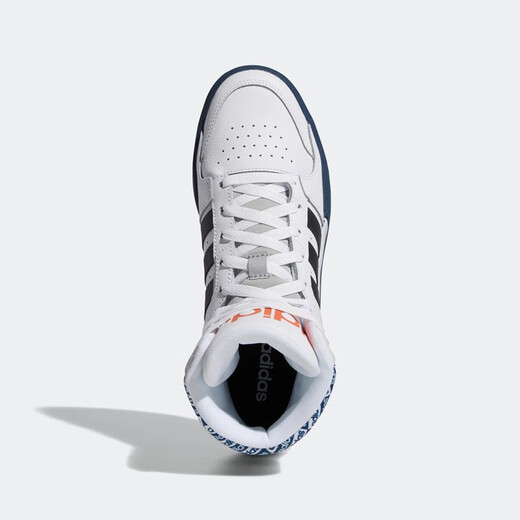 Adidas casual shoes men's shoes 2025 new summer sports shoes NEO high top versatile student shoes FY6621 GY0723 black, white and blue 42.5